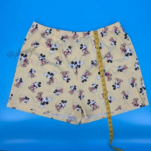 Disney Women's Vintage Y2K Plus Size Sleep Shorts Mickey Mouse Size XXXL NWT - Picture 5 of 8